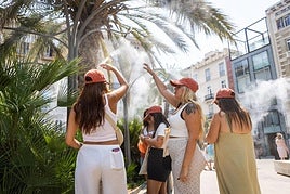 Ola de calor en Valencia.