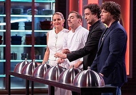 El jurado del programa, este lunes.