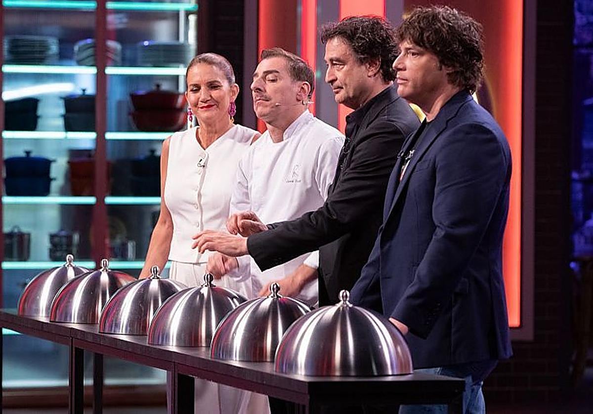 El jurado del programa, este lunes.