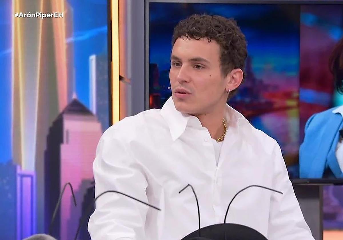 Arón Piper, en su visita de este lunes a 'El Hormiguero'.