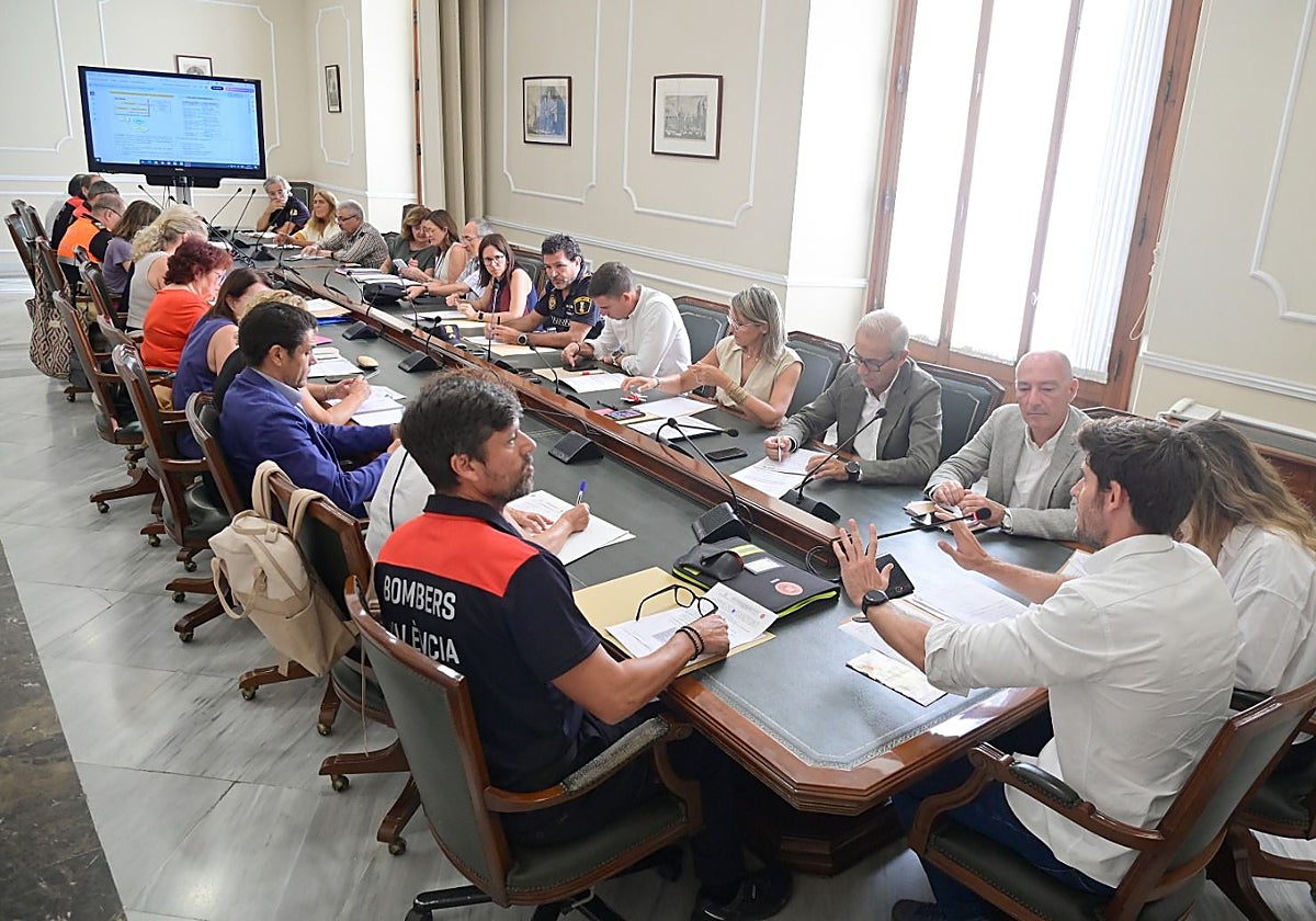 Junta de Protección Civil de Valencia.