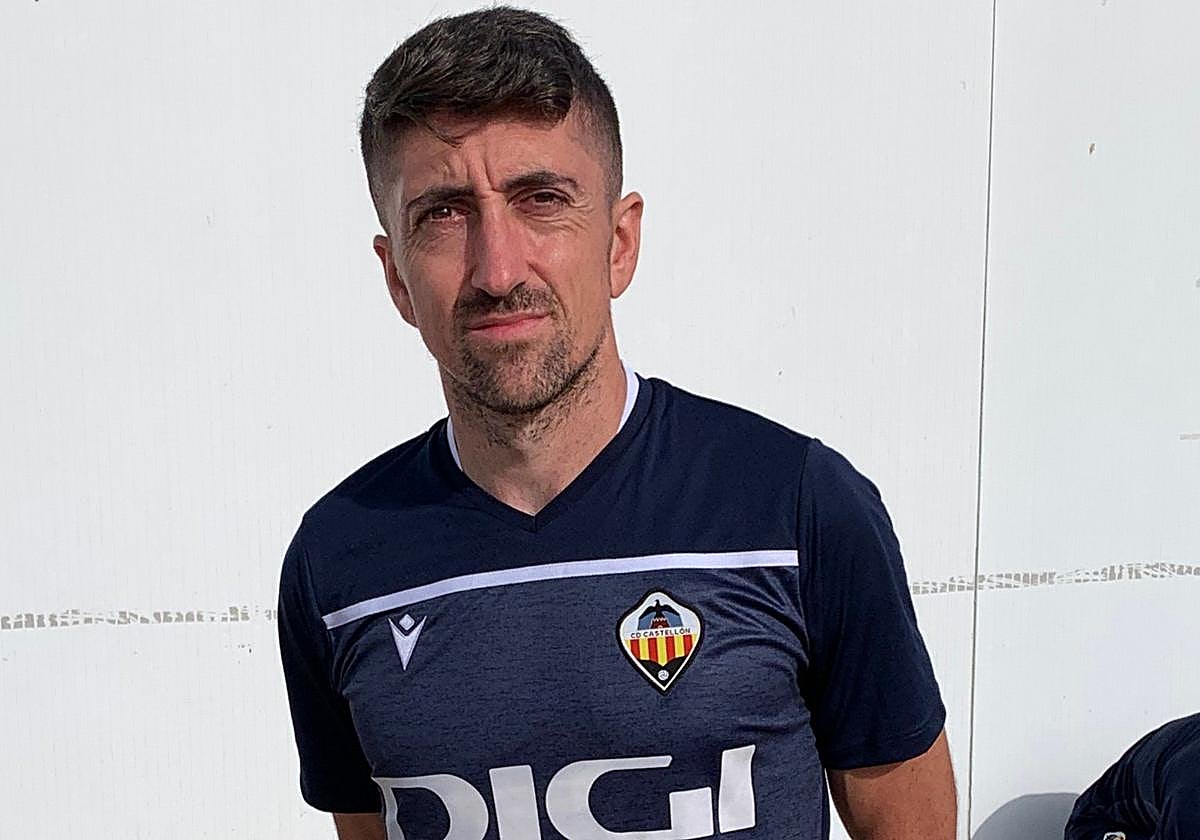 Pablo Hernández, con el Castellón.