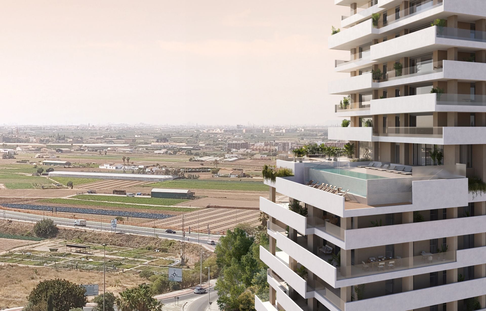 FOTOS | Así será el nuevo rascacielos ubicado en el skyline valenciano