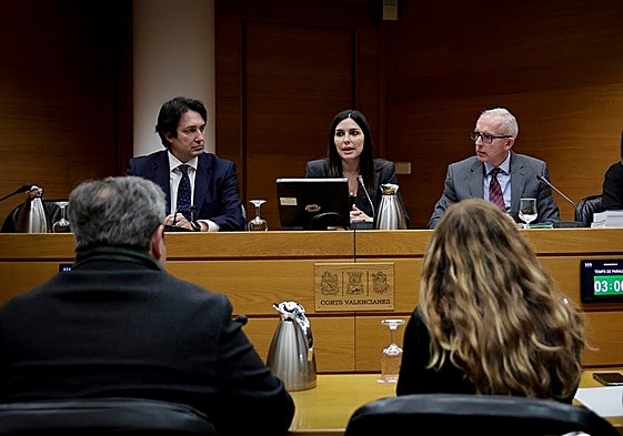 Comisión de la dana en Les Corts.