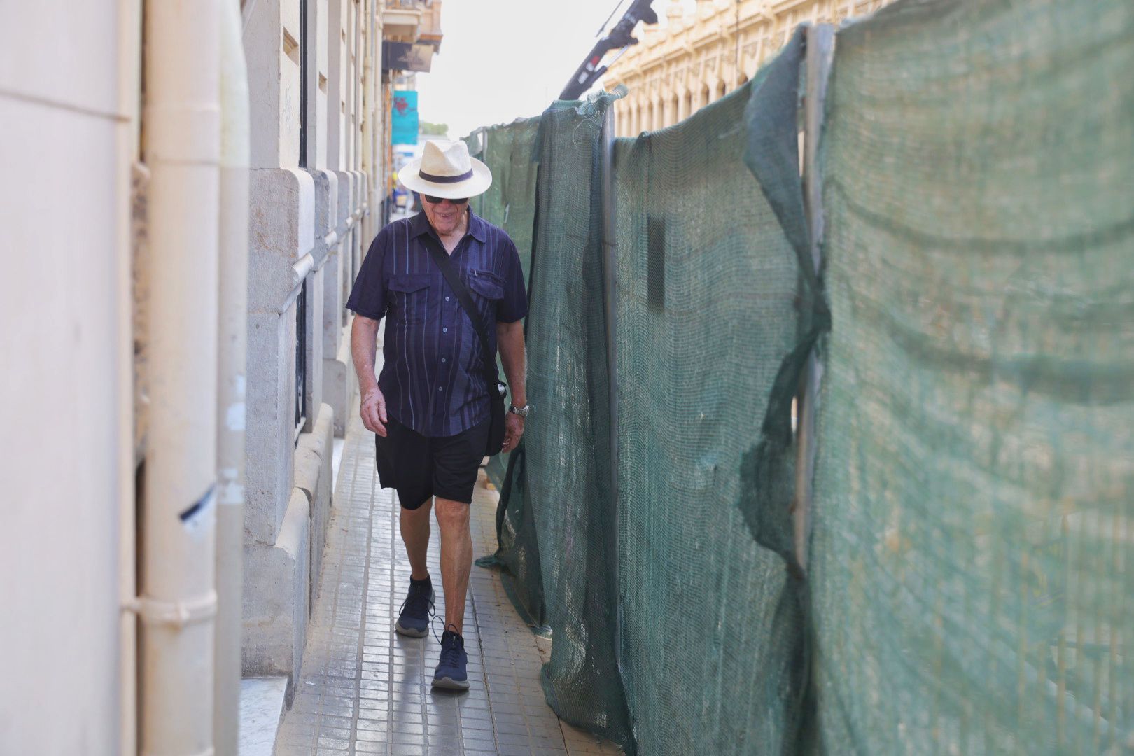 Obras en la calle Alicante de Valencia