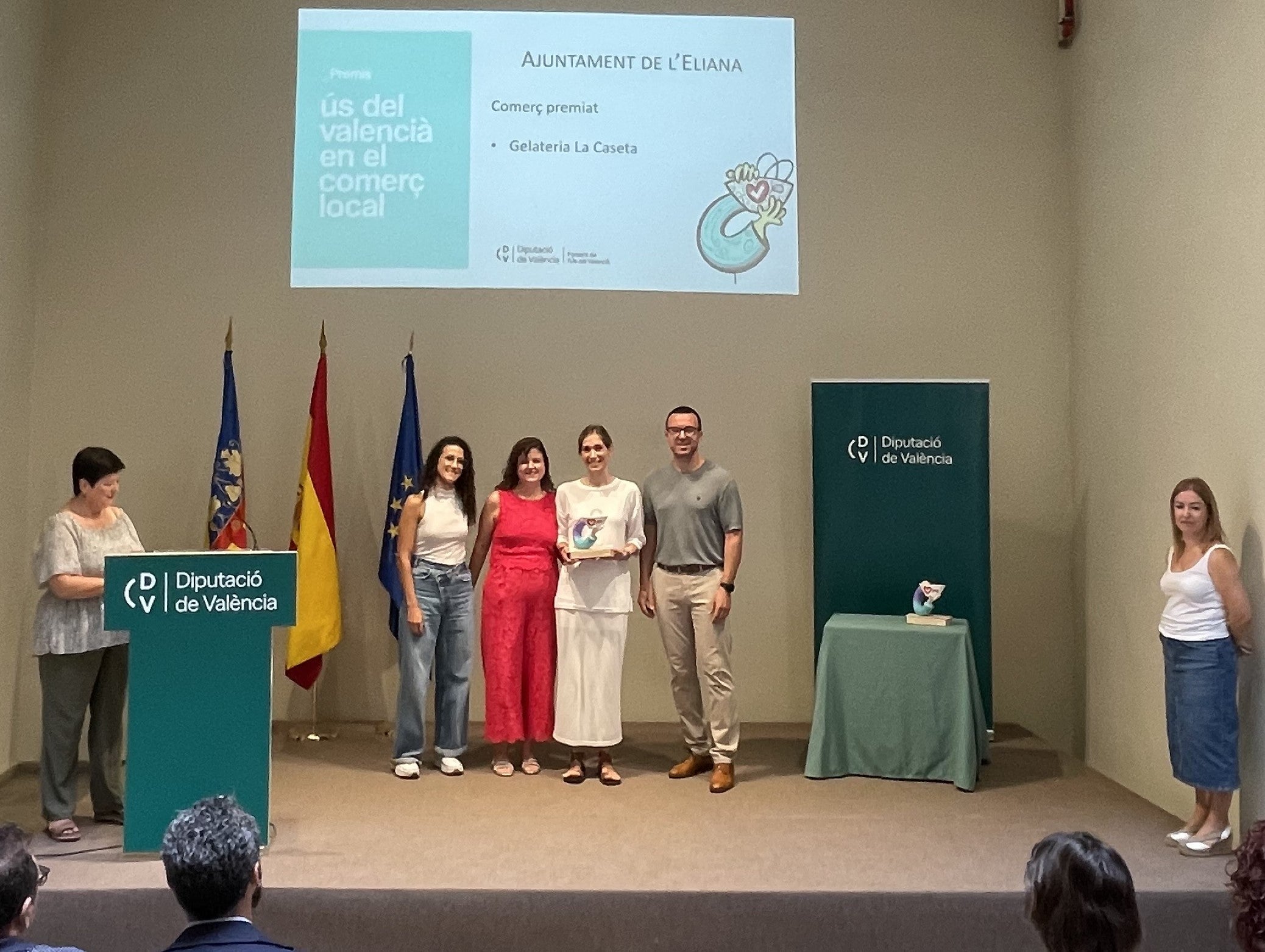 Un momento del acto.