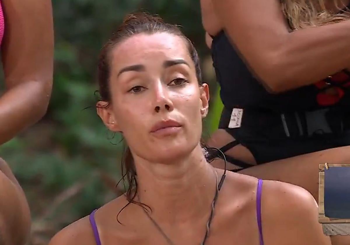 Adara, en el programa de 'Supervivientes' del martes.