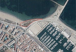 Zona del Raset donde se ubicará el establecimiento de ocio y restauración.