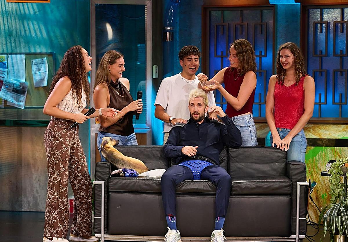 Un momento del programa de 'La Revuelta' este miércoles.