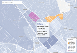 MAPA | ¿Casado o sin compromiso? Descubre el estado civil de tu vecino