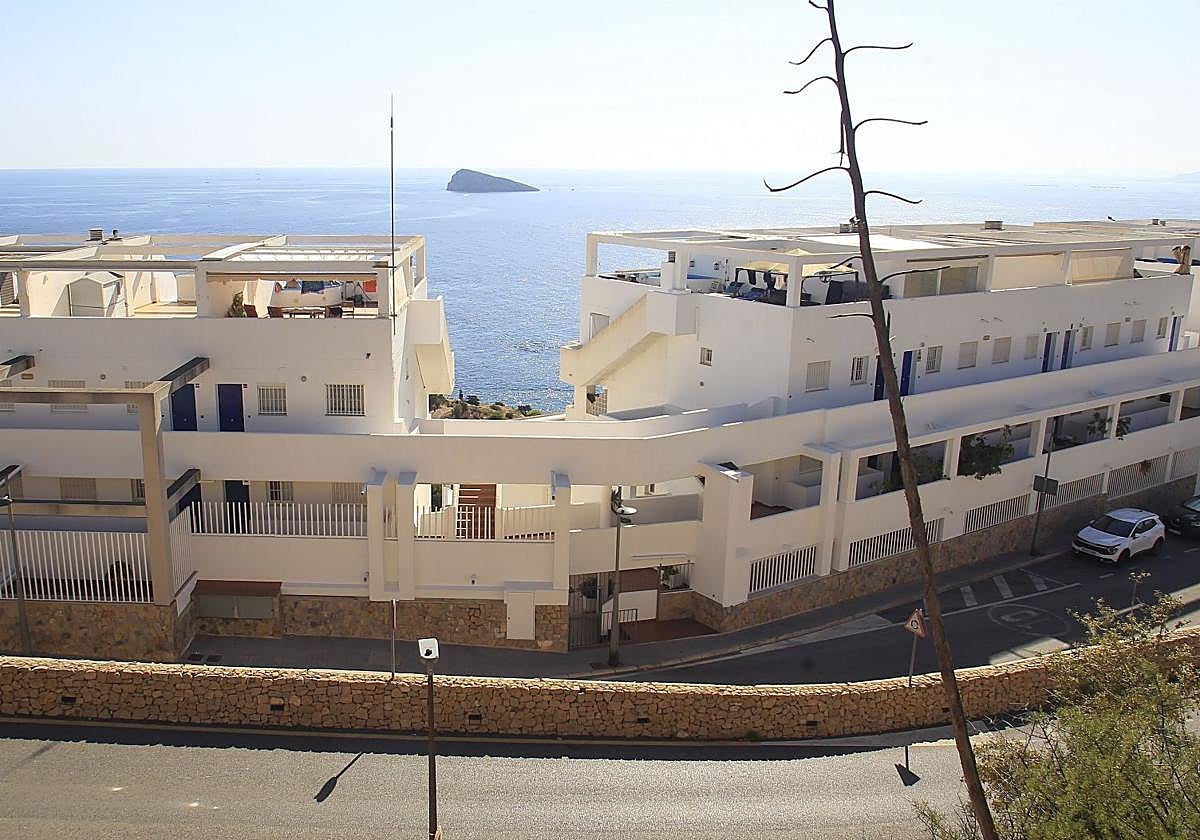 Bloque de apartamentos donde se ha producido el suceso.