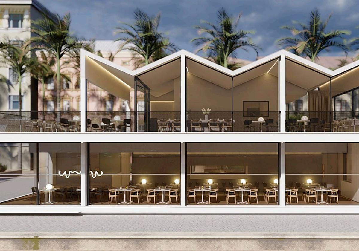 FOTOS | Así serán los nuevos chiringuitos de la Malvarrosa