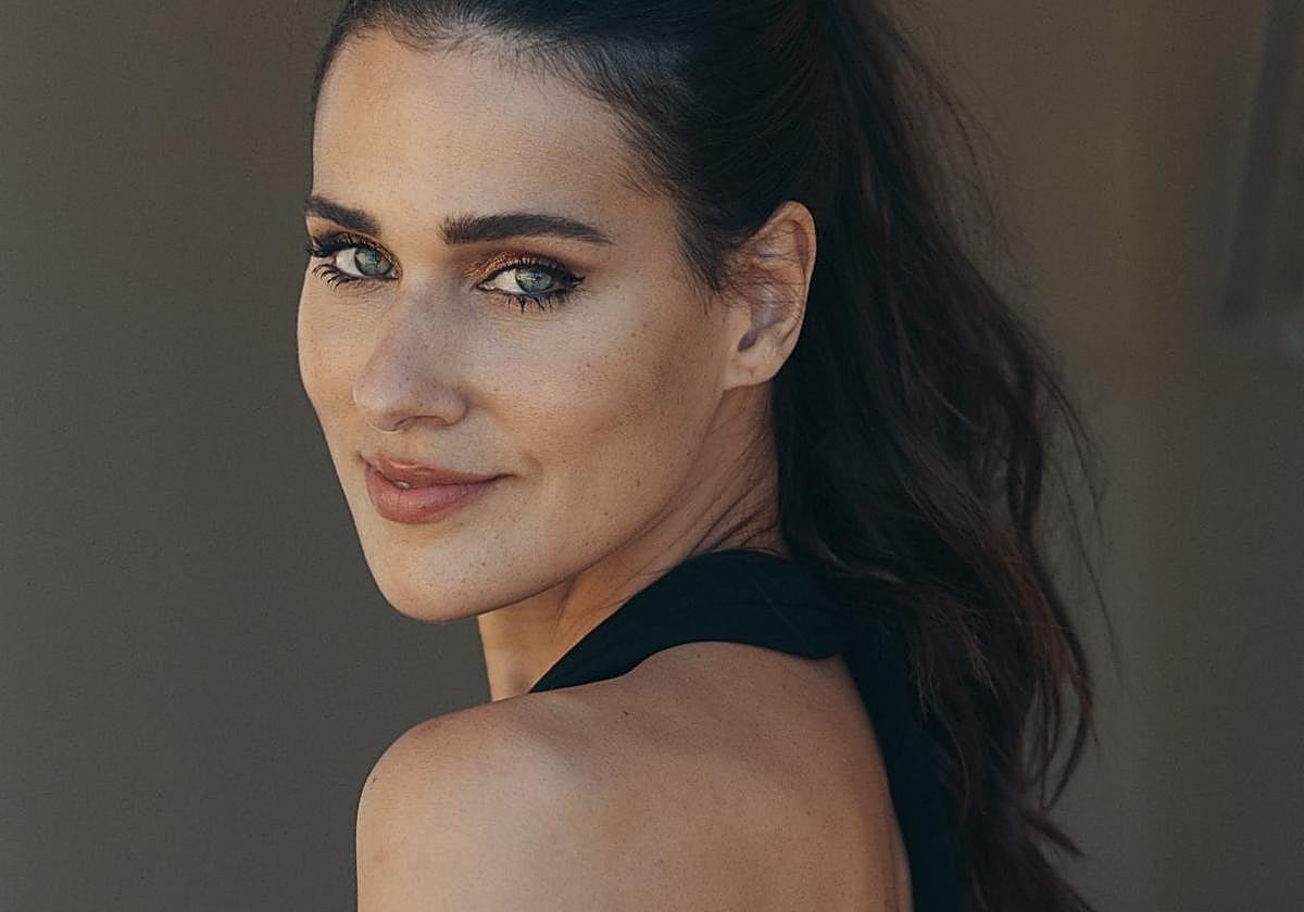 La actriz Iris Lezcano.