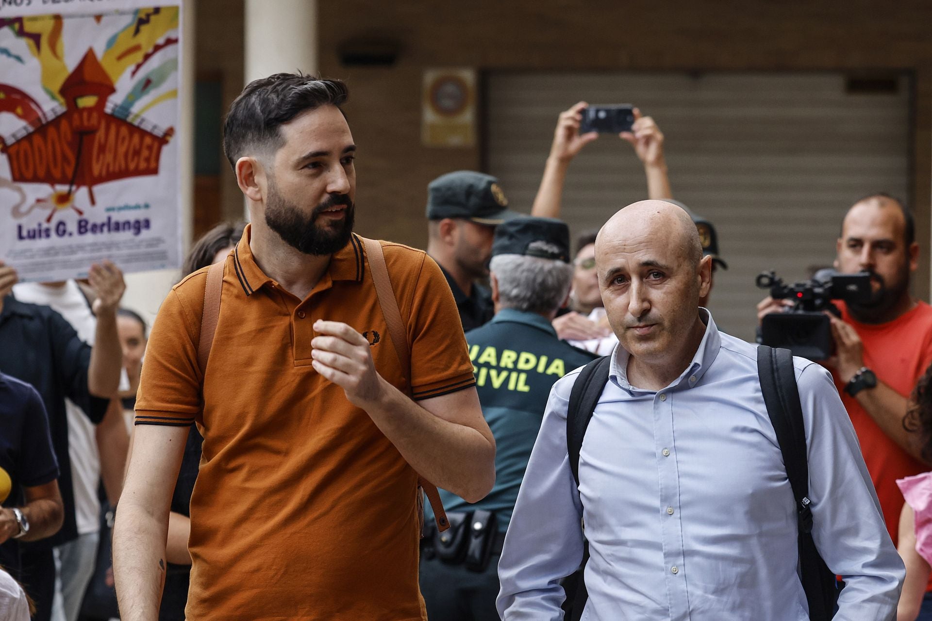 FOTOS | El presidente de la CHJ ante la jueza de la dana