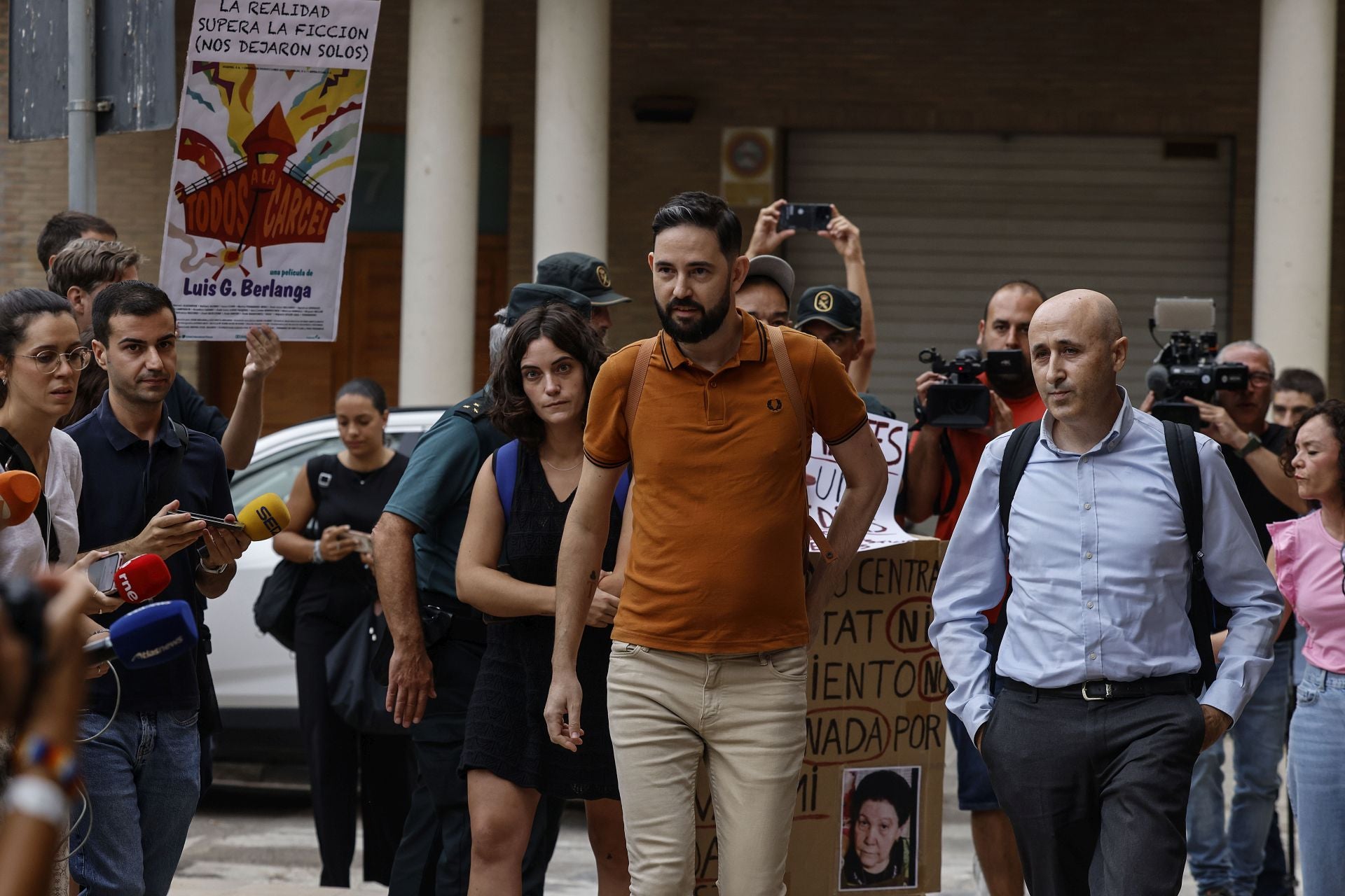 FOTOS | El presidente de la CHJ ante la jueza de la dana