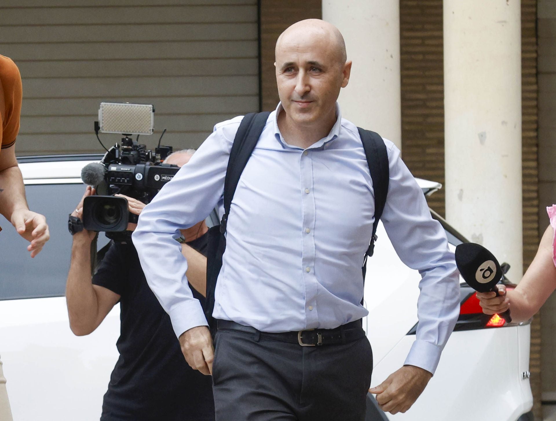 FOTOS | El presidente de la CHJ ante la jueza de la dana