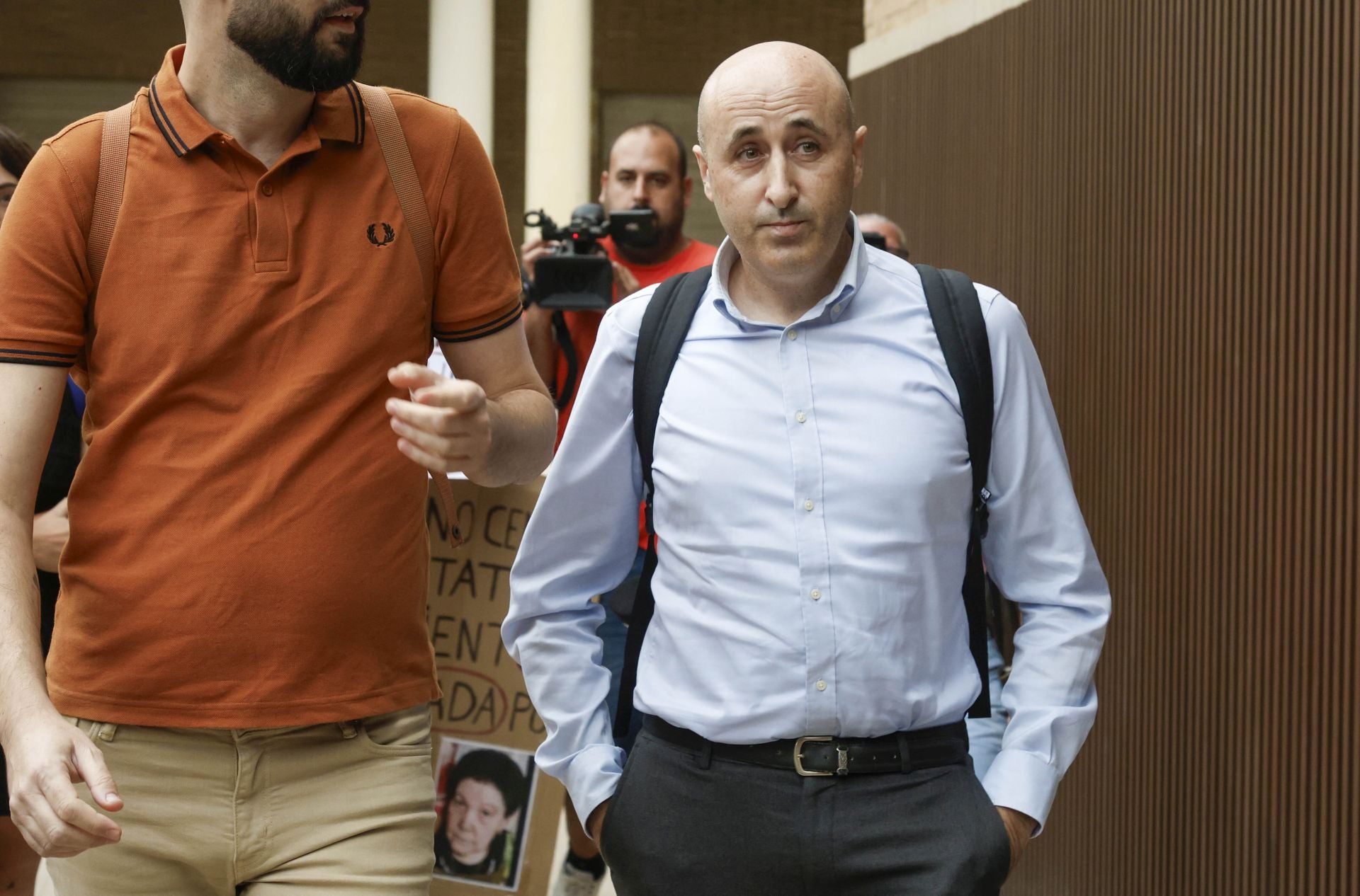 FOTOS | El presidente de la CHJ ante la jueza de la dana