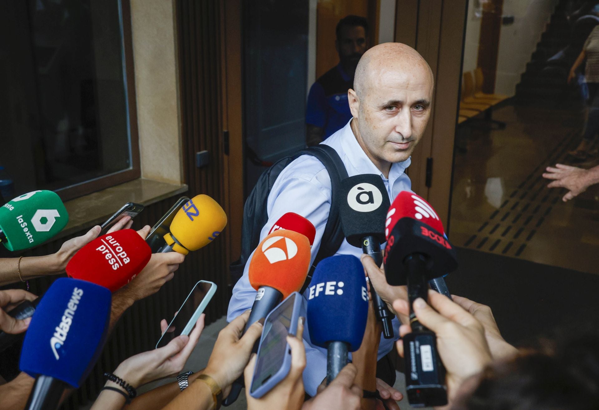 FOTOS | El presidente de la CHJ ante la jueza de la dana