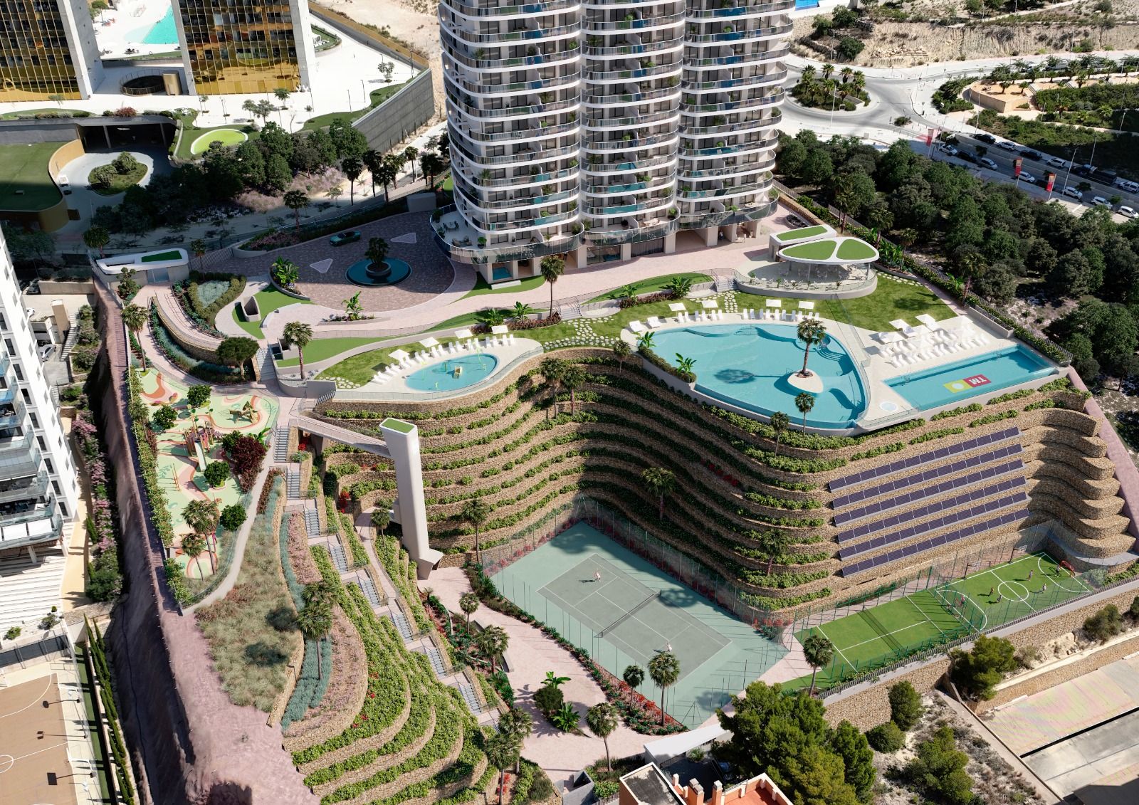 Así será el rascacielos residencial más alto de Europa ubicado en la Comunitat