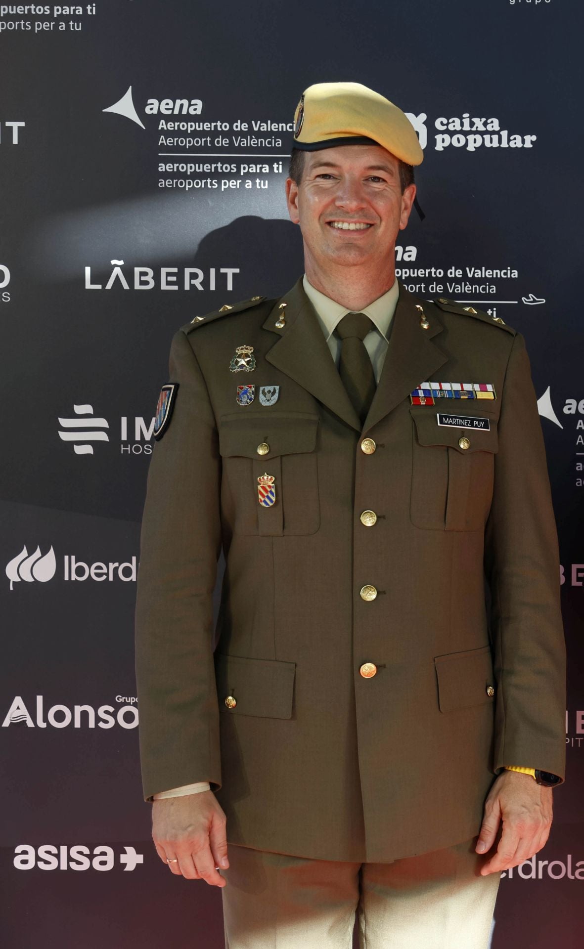 Teniente coronel Ángel Martínez Puy.