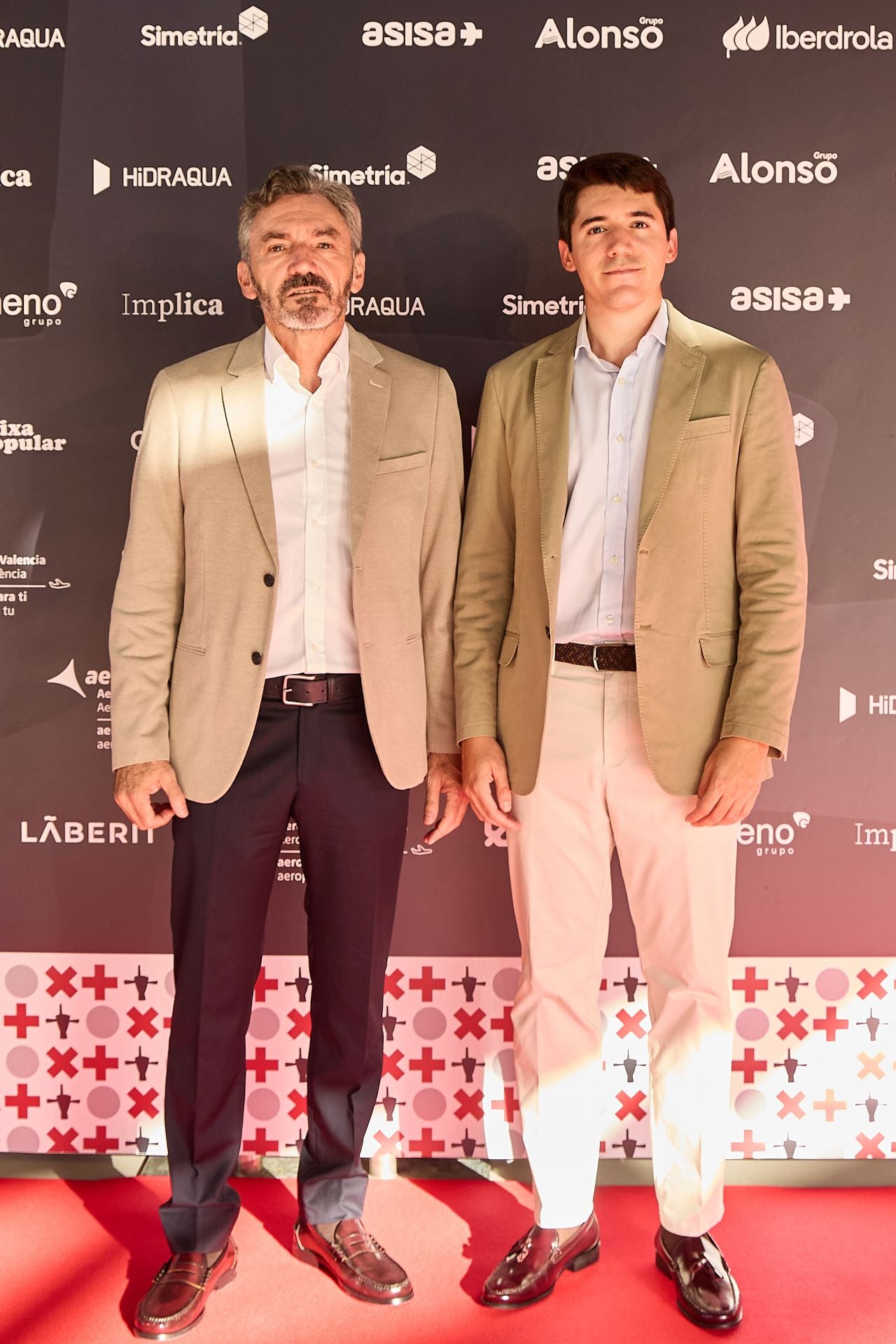 Pepe Morató, padre e hijo.