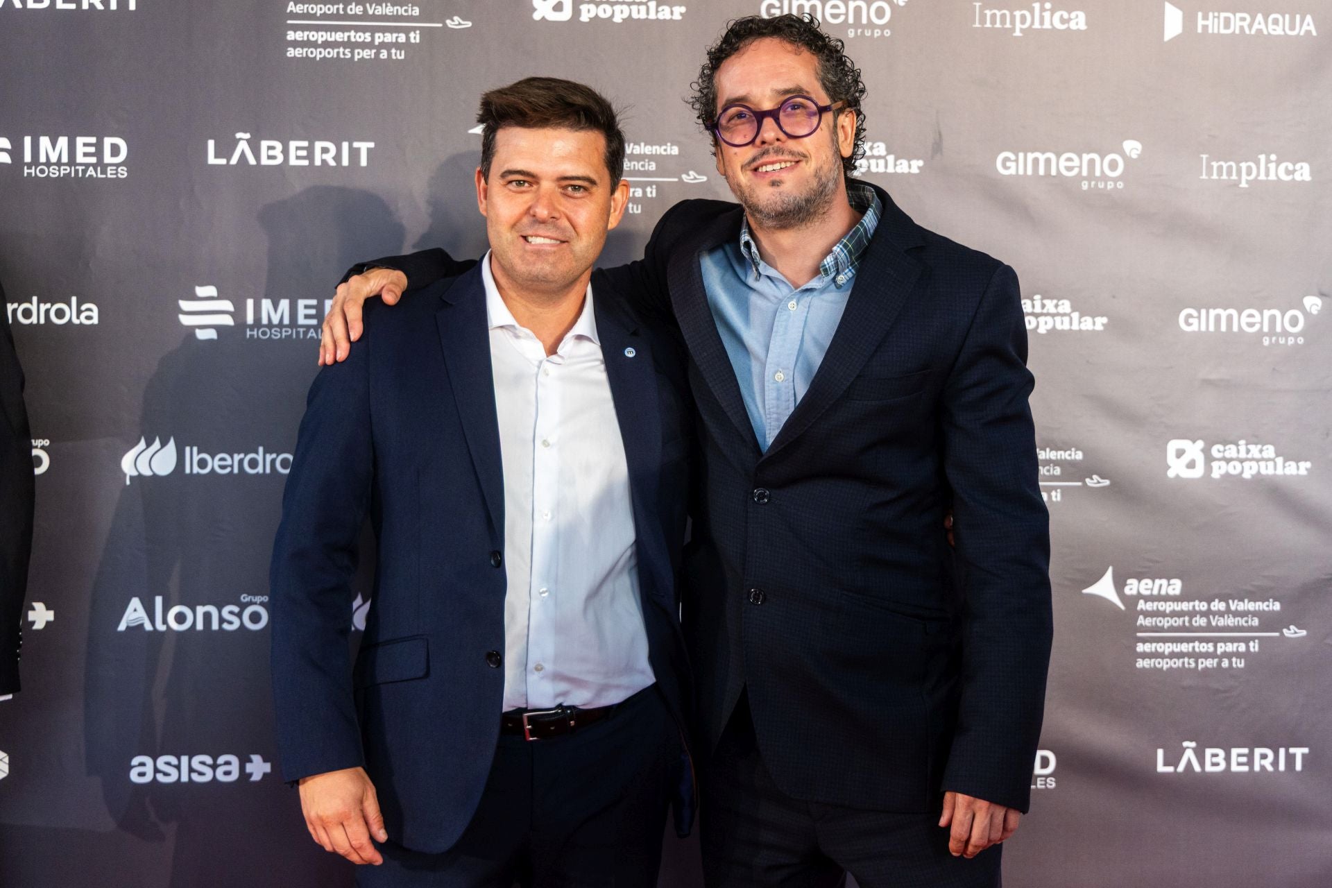 El asesor financiero Alberto Vera y Félix Pérez, de Prosegur Cash.