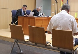 Durante el juicio se reprodujeron algunos de los audios enviados por la denunciante al acusado.