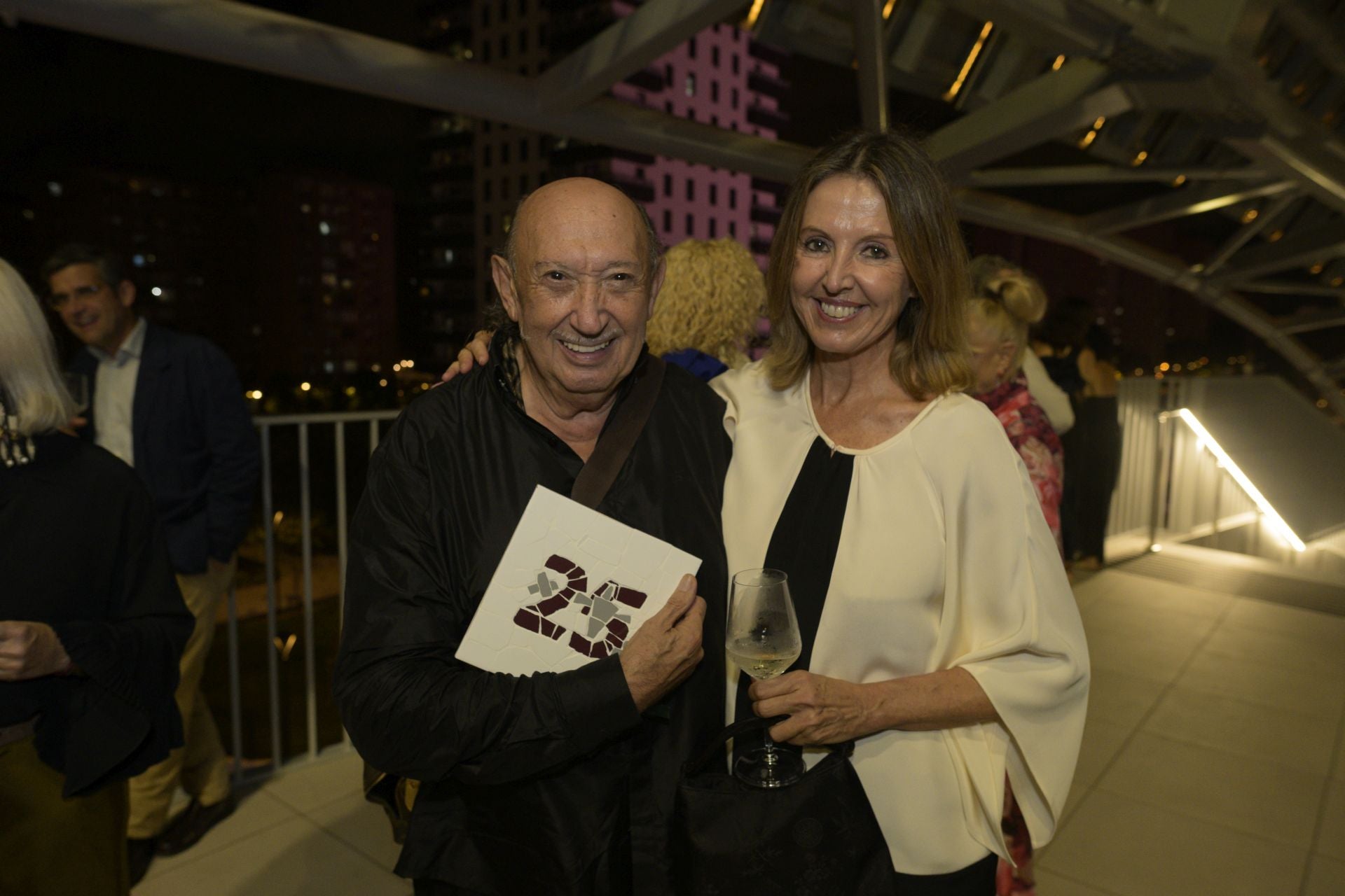 Francis Montesinos y Cristina Caruana.