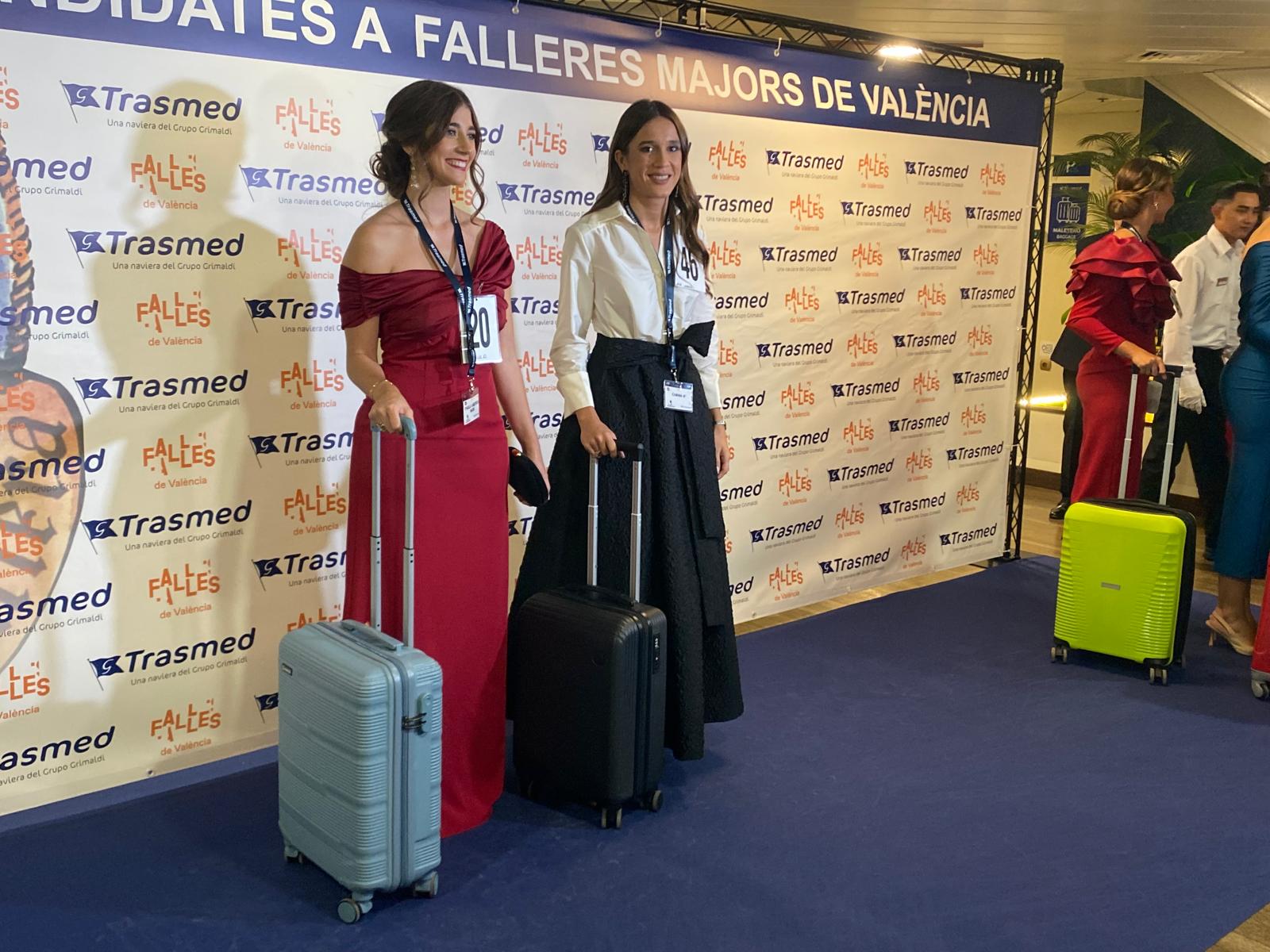 FOTOS | Las candidatas a fallera mayor de Valencia 2025 ponen rumbo a Mallorca