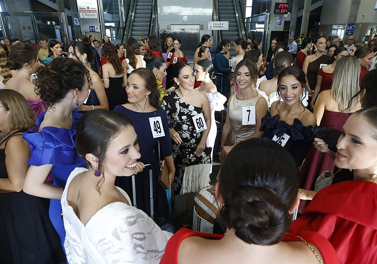 FOTOS | Las candidatas a fallera mayor de Valencia 2025 ponen rumbo a Mallorca