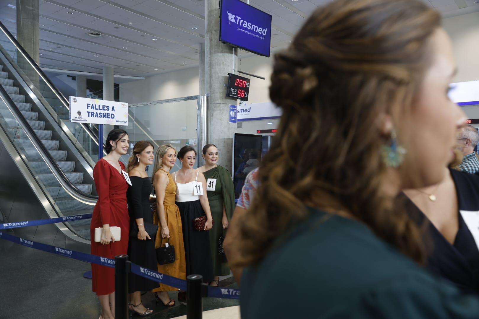 FOTOS | Las candidatas a fallera mayor de Valencia 2025 ponen rumbo a Mallorca