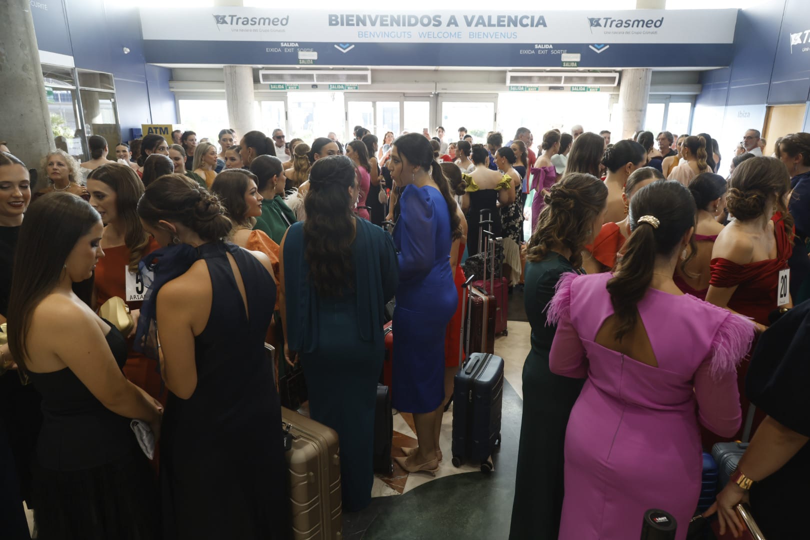FOTOS | Las candidatas a fallera mayor de Valencia 2025 ponen rumbo a Mallorca