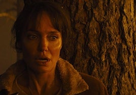 Angelina Jolie en una escena de la película 'Aquellos que desean mi muerte'.