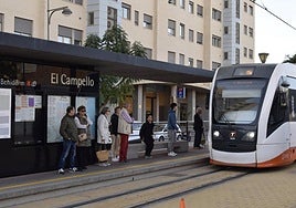 Tram d'Alacant en una imagen de archivo.