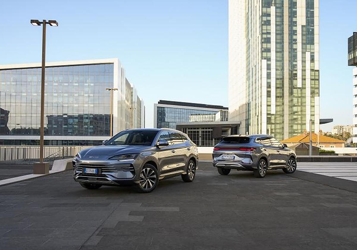 Modelos de BYD, en una imagen de archivo.