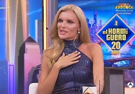 Esther Cañadas en 'El Hormiguero' este lunes.