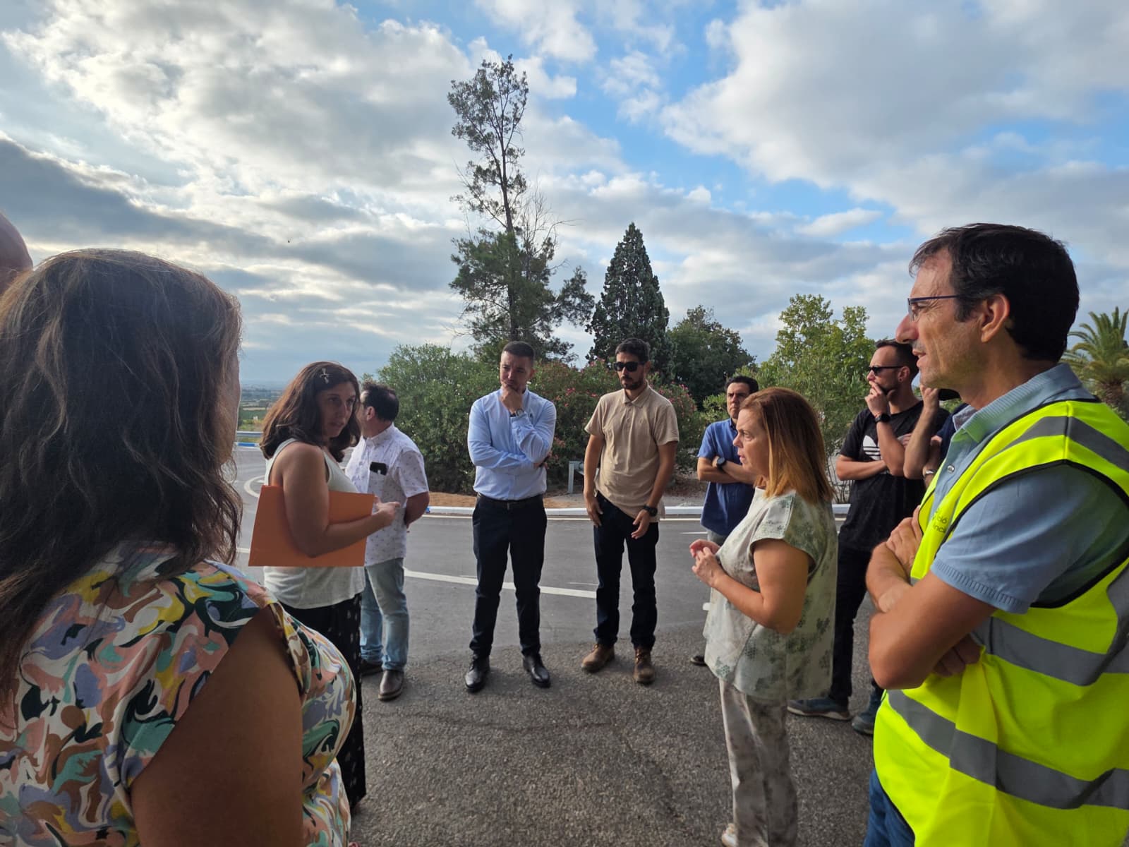 Un momento de la recepción.