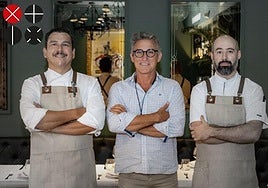 Matías Sepúlveda, Rafa Higón y Jesús Muñoz.