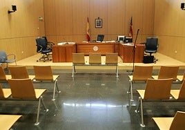 Una sala de los juzgados de la Ciudad de la Justicia, en una imagen de archivo.
