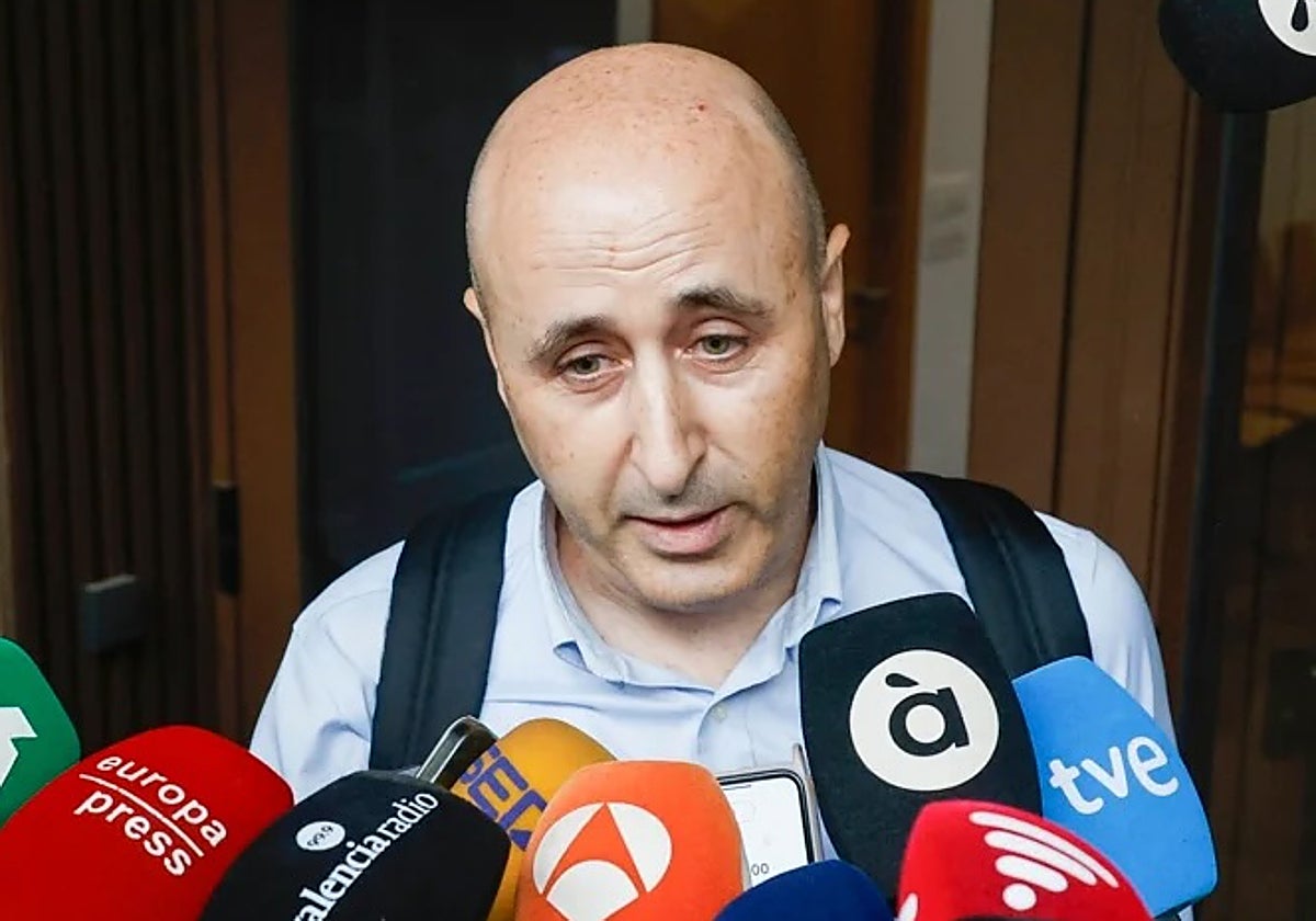 Miguel Polo, tras su declaración en el juzgado de Catarroja que investiga la causa de la dana.