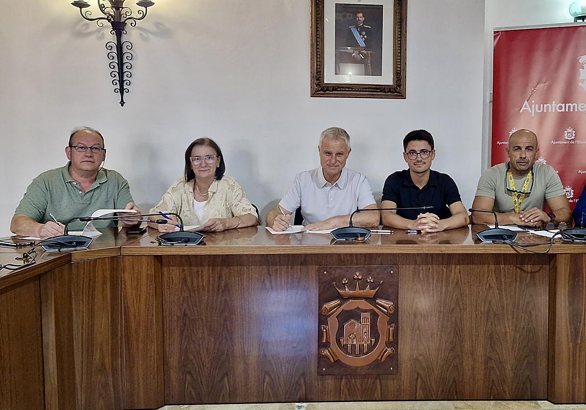 Acto de firma del acuerdo.