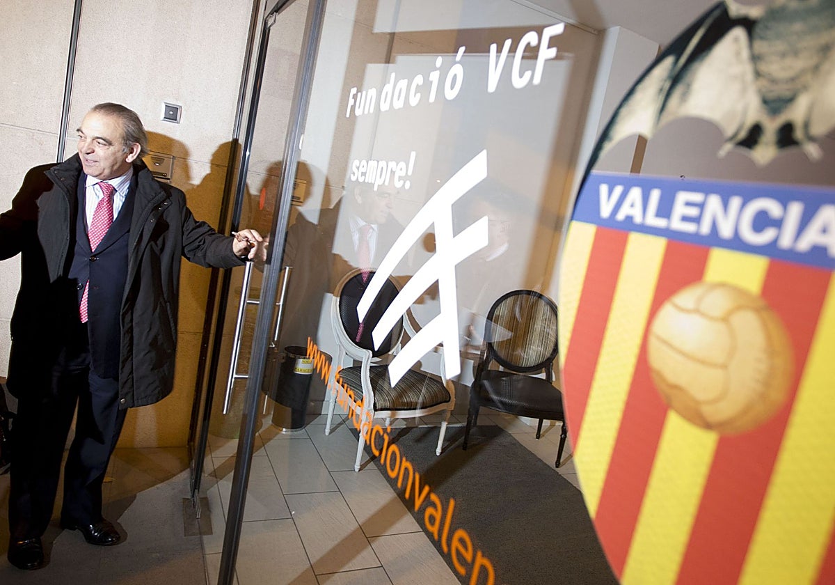 Társilo PIles, antiguo presidente de la Fundación del Valencia.