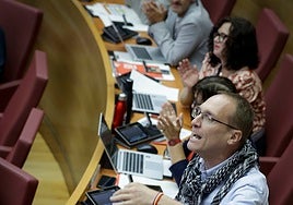 El diputado del PSPV, Ernest Blanch