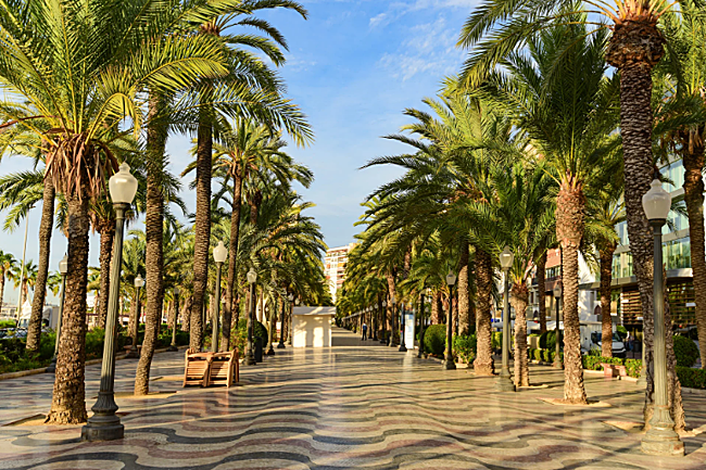 Explanada de España en Alicante