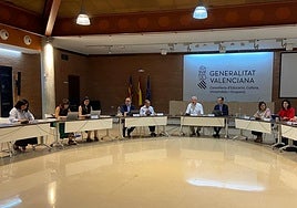 Junta de portavoces celebrada este jueves, en la que se trata el calendario de negociación.