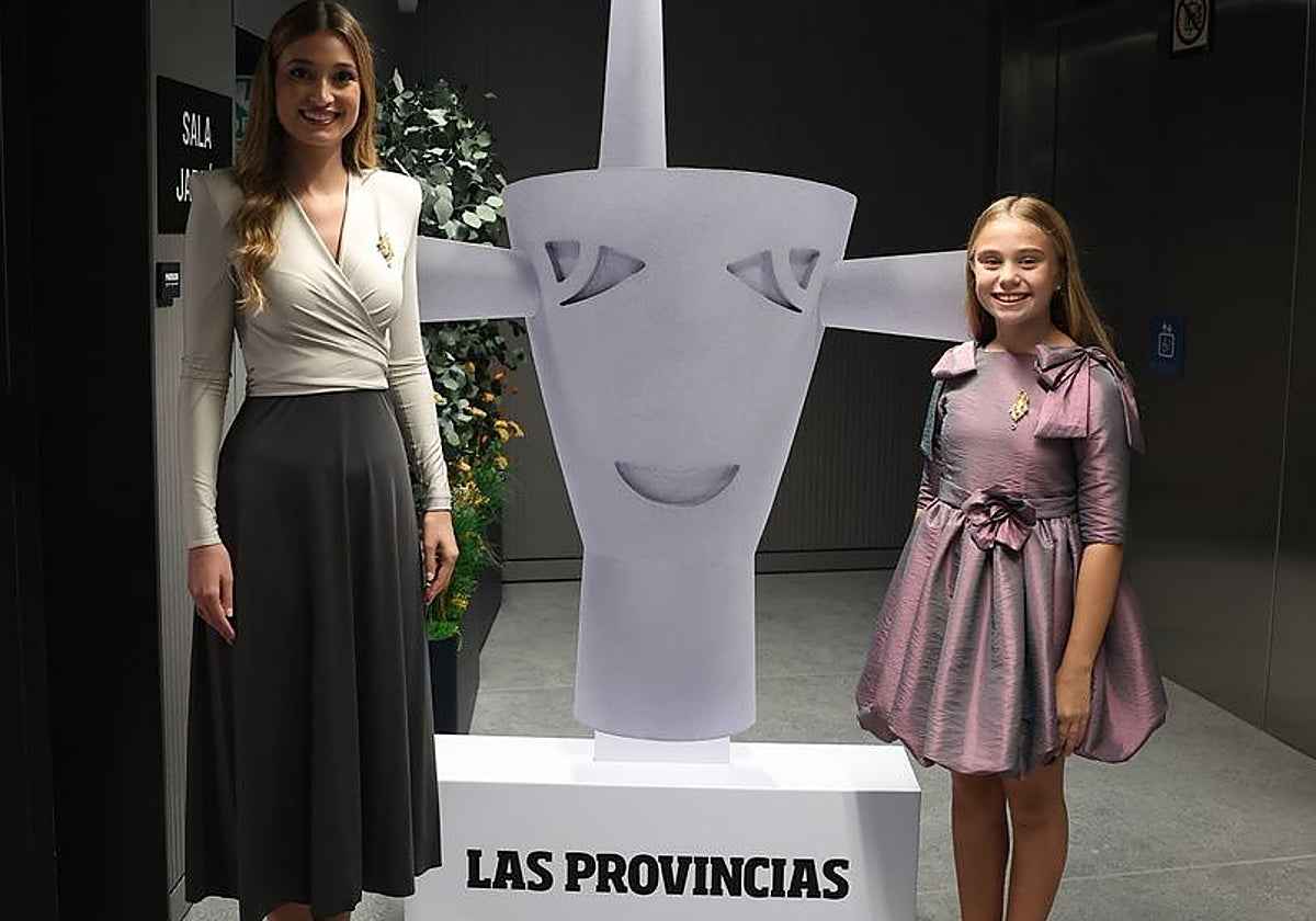 Berta Peiró y Lucía García, falleras mayores de Valencia 2025.