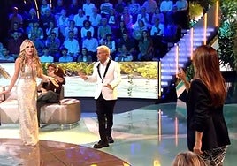 La discusion de Yola Berrocal y Elena Rodríguez.