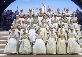 Foto de familia de las cortes de honor de 2026.