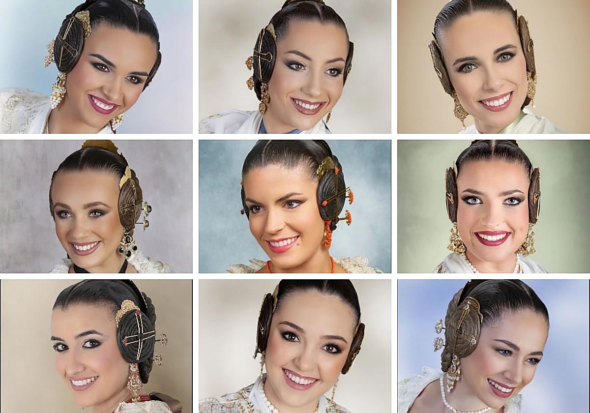 Estas son las 13 candidatas a fallera mayor de Valencia 2026