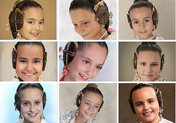 Estas son las 13 candidatas a fallera mayor infantil de Valencia 2026